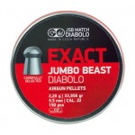 Пули пневматические JSB Exact Jumbo Beast  2,2 г 5,52 мм 150 шт/уп