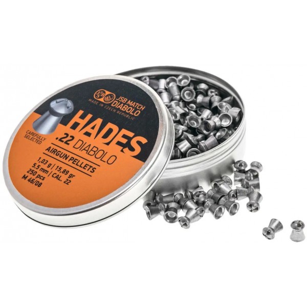 Пули пневматические JSB Hades 1,03 г 5,5 мм 250 шт/уп - 14530594 Пули пневматические JSB Hades 1,03 г 5,5 мм 250 шт/уп - 14530594