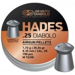 Пули пневматические JSB Hades 1,72 г 6,35 мм 150 шт/уп