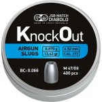 Кулі пневматичні JSB Diabolo KnockOut Slugs 0,87 г 4,52 мм 400 шт/уп