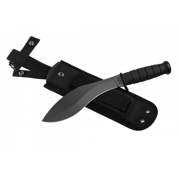 Кукри-мачете Ka-Bar Combat Kukri, черный, нейлоновый чехол # - 1280 Кукри-мачете Ka-Bar Combat Kukri, черный, нейлоновый чехол # - 1280