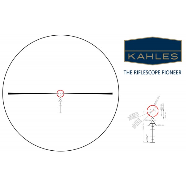 Приціл оптичний KAHLES K 16i 1-6x24 Abs. SI1 - 