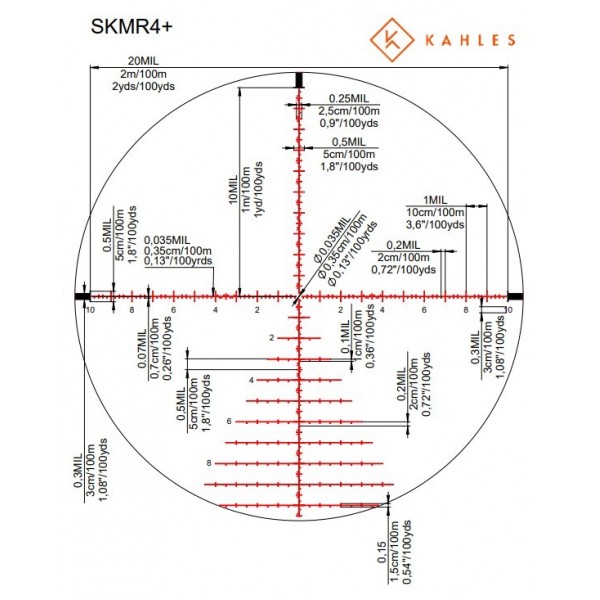 Прицел оптический KAHLES K328i DLR CCW 3.5-28x50 (36 мм) illum. Skmr4+ w-right FFP - 10706 Прицел оптический KAHLES K328i DLR CCW 3.5-28x50 (36 мм) illum. Skmr4+ w-right FFP - 10706