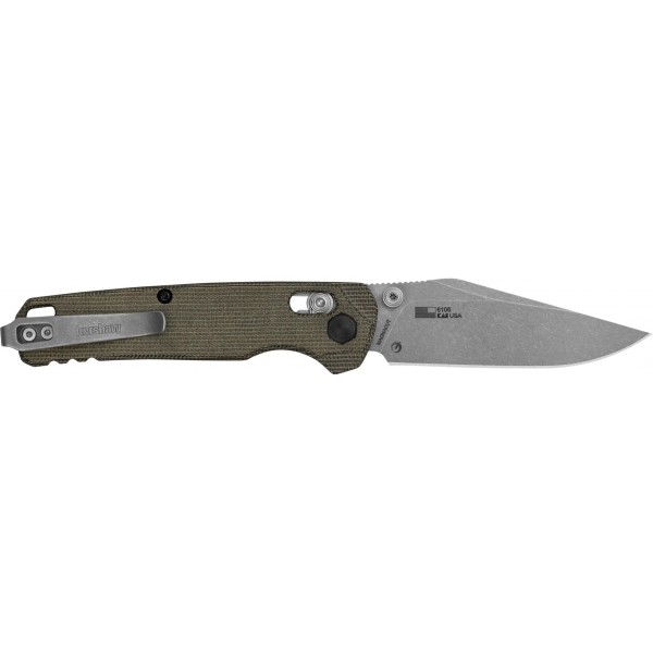 Ніж Kershaw Bel Air Clip Point Od Green - 17400744 Ніж Kershaw Bel Air Clip Point Od Green - 17400744