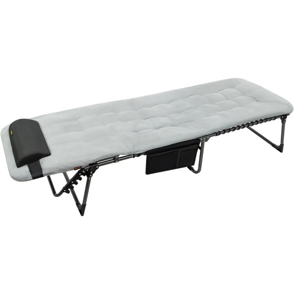 Ліжко розкладане KingCamp Hamburg Plus Grey/Black - 22485861 Ліжко розкладане KingCamp Hamburg Plus Grey/Black - 22485861