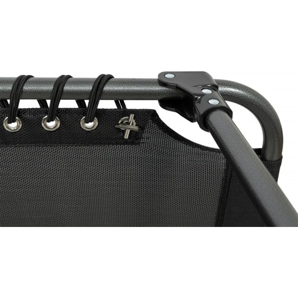 Ліжко розкладане KingCamp Hamburg Plus Grey/Black - 22485861 Ліжко розкладане KingCamp Hamburg Plus Grey/Black - 22485861