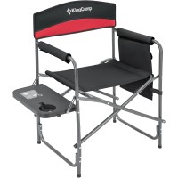 Стул раскладной KingCamp Folding Director Chair Black/Red