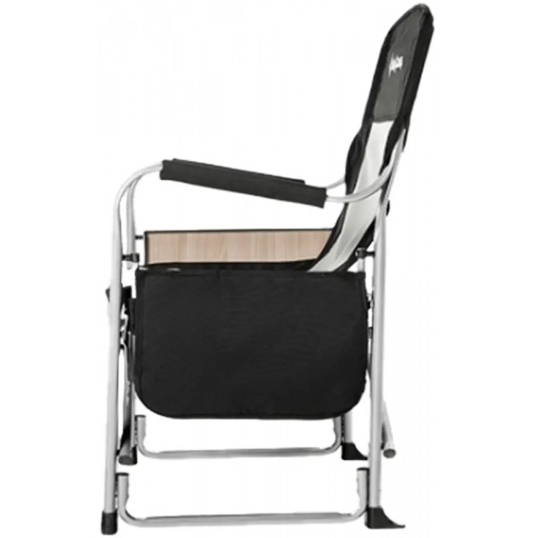 Стілець розкладаний KingCamp Director Chair Black/Mediumgrey - 22486552