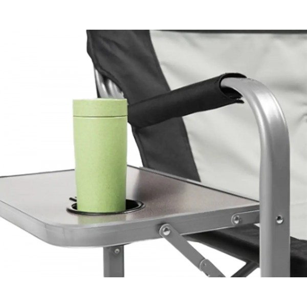 Стілець розкладаний KingCamp Director Chair Black/Mediumgrey - 22486552