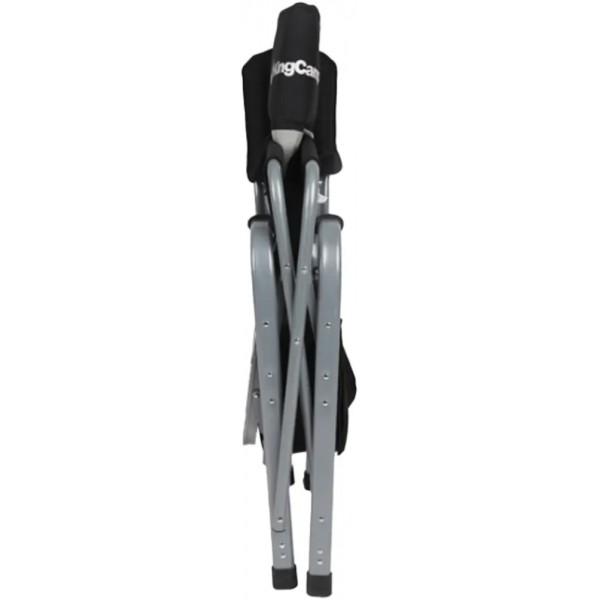 Стілець розкладаний KingCamp Director Chair Black/Mediumgrey - 22486552