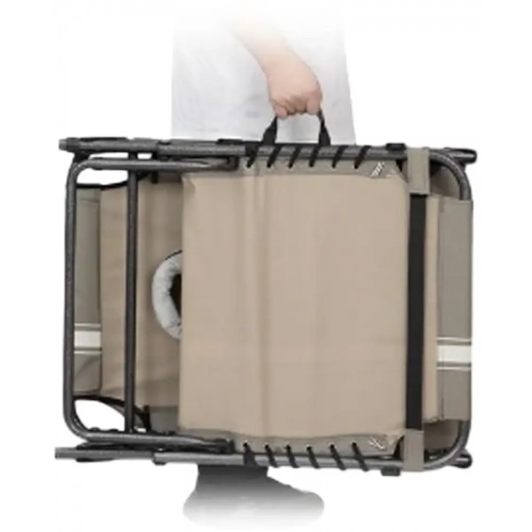 Шезлонг KingCamp Magnolia B10 Plus Grey/White - 22486557