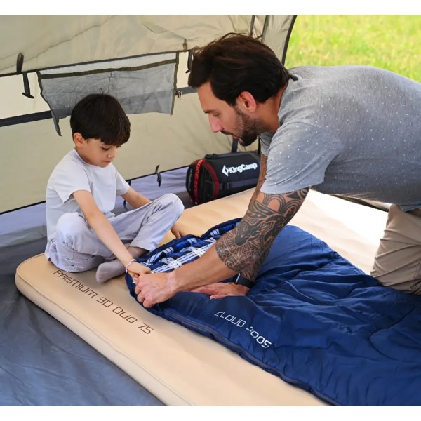 Спальний мішок KingCamp Cloud 300S Comf +7°C / Lim +4°C / Extr +2°C Navy - 22486558 Спальний мішок KingCamp Cloud 300S Comf +7°C / Lim +4°C / Extr +2°C Navy - 22486558