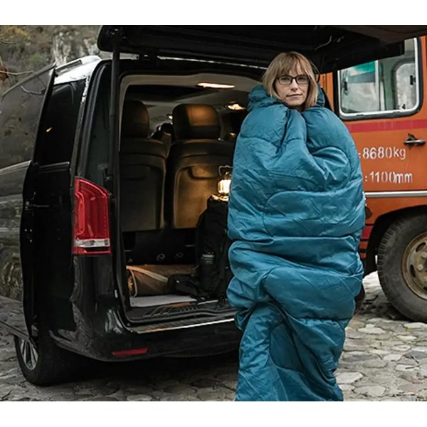 Спальний мішок KingCamp Tigris 250 Comf +12°C / Lim +7°C / Extr -3°C Peacockblue - 22486563 Спальний мішок KingCamp Tigris 250 Comf +12°C / Lim +7°C / Extr -3°C Peacockblue - 22486563