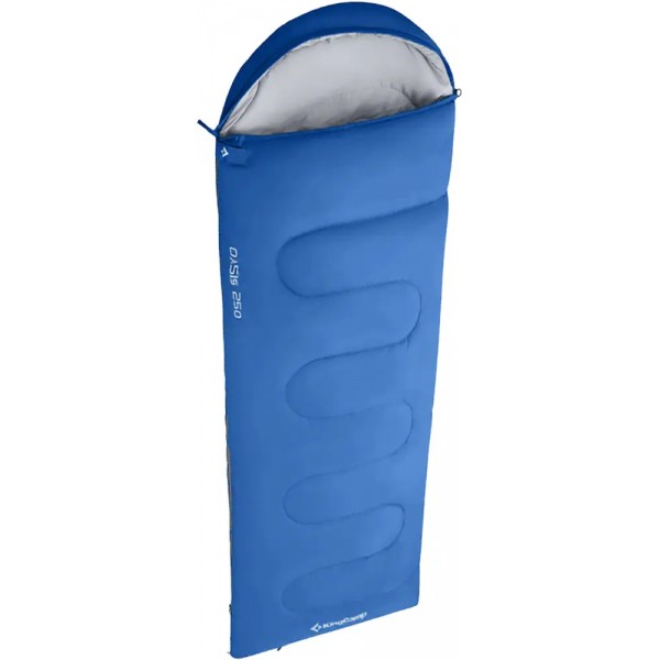 Спальный мешок KingCamp Oasis 250 Comf +12°C / Lim +7°C / Extr -3°C Blue - 22486565