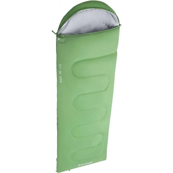 Спальний мішок KingCamp Oasis 250 Comf +12°C / Lim +7°C / Extr -3°C Green - 22486566