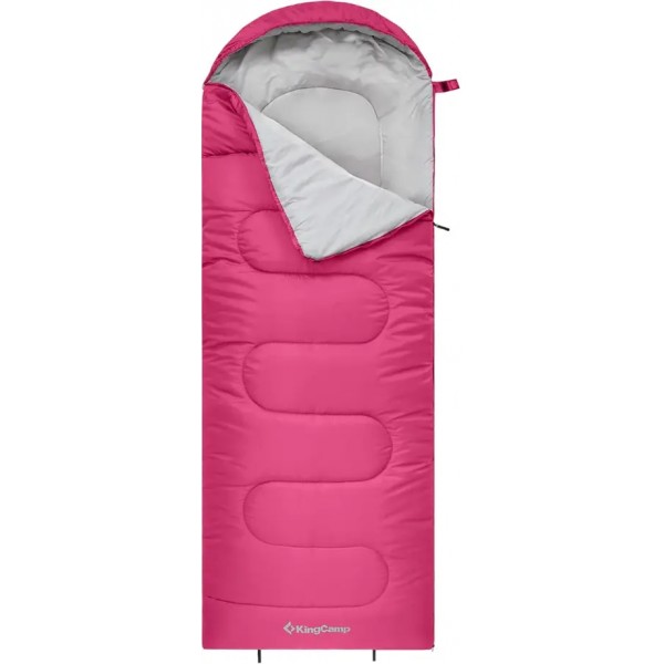 Спальний мішок KingCamp Oasis 250S Comf +12°C / Lim +7°C / Extr -3°C Rosered - 22486573