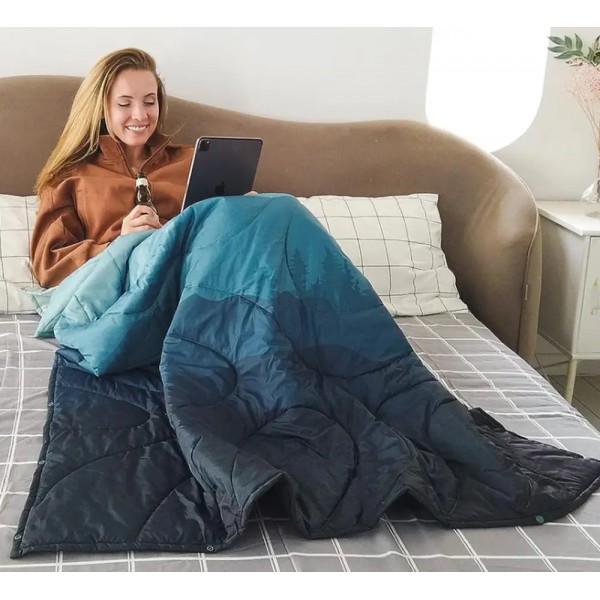 Ковдра KingCamp Smart 150 XL Cyan - 22486578 Ковдра KingCamp Smart 150 XL Cyan - 22486578