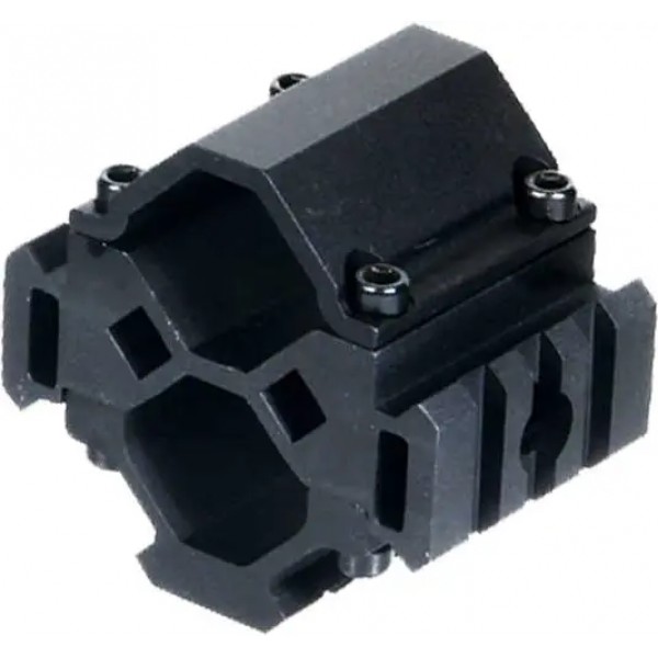 Кріплення Leapers UTG MNT-BR003XL для ствола діаметром 20-25 мм. 3 планки. Weaver/Picatinny - 23700824
