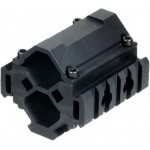 Крепление Leapers UTG MNT-BR005XL для ствола диаметром 20-25 мм. 3 планки. Weaver/Picatinny