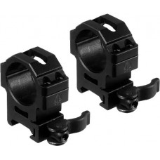 Кільця швидкознімні Leapers UTG Max Strength. d - 30 мм. Medium. Weaver/Picatinny