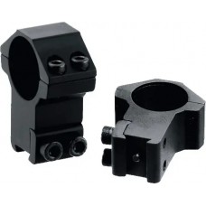 Кільця Leapers Accushot. d - 25.4 мм. High. Сплав. 11 мм