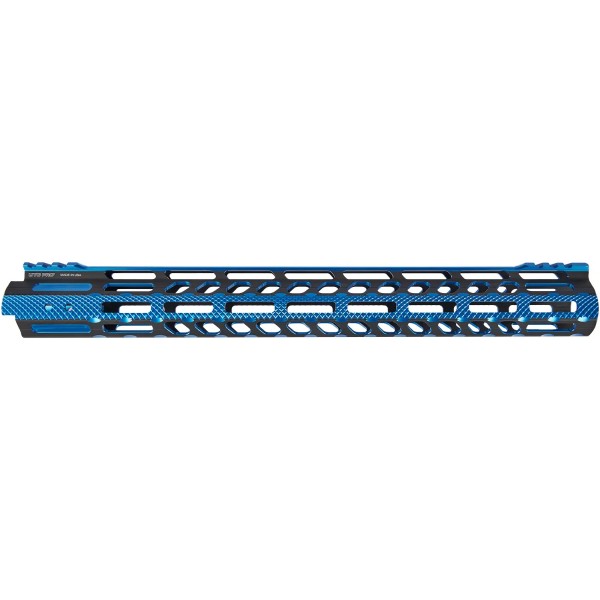 Цівка Leapers UTG PRO Ultra Slim15" для AR15. M-LOK. Black/Blue - 23700970
