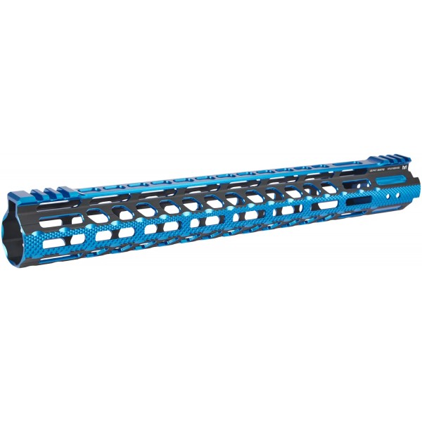 Цівка Leapers UTG PRO Ultra Slim15" для AR15. M-LOK. Black/Blue - 23700970 Цівка Leapers UTG PRO Ultra Slim15" для AR15. M-LOK. Black/Blue - 23700970