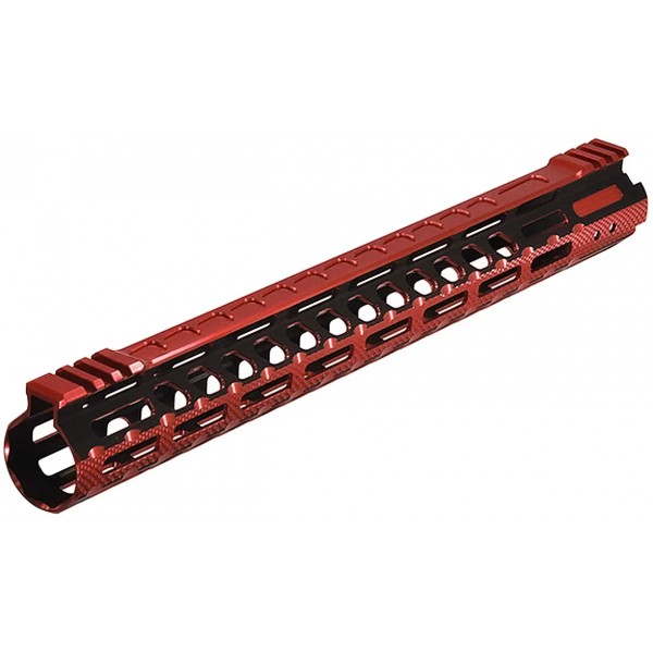 Цівка Leapers UTG PRO Ultra Slim15" для AR15. M-LOK. Black/Red - 23700971