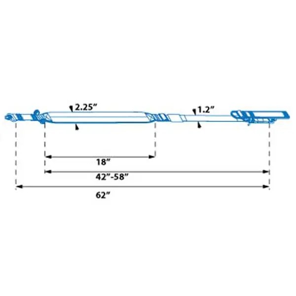Ремень ружейный Leapers Bolla 2/1-точечный с QD-антабками Черный - 23700973