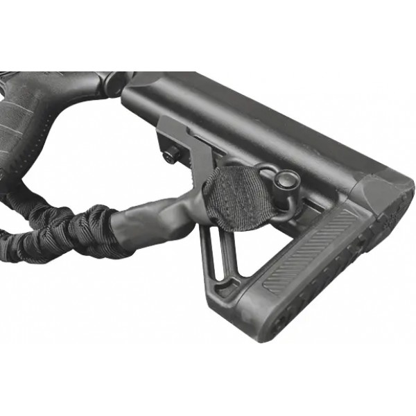 Ремень ружейный Leapers Bungee 1-точечный с QD-антабками Черный - 23700988 Ремень ружейный Leapers Bungee 1-точечный с QD-антабками Черный - 23700988