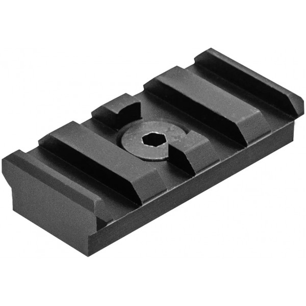 Планка Leapers UTG PRO M-LOK. 4-Slot Picatinny. Black - 23700998
