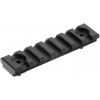 Планка Leapers UTG PRO M-LOK. 7-Slot Picatinny. Black
