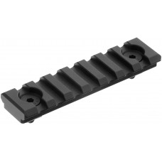 Планка Leapers UTG PRO M-LOK. 7-Slot Picatinny. Black