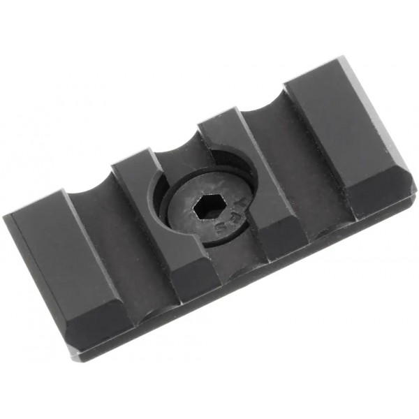 Планка Leapers UTG PRO M-LOK. 3-Slot Picatinny. Black - 23701007