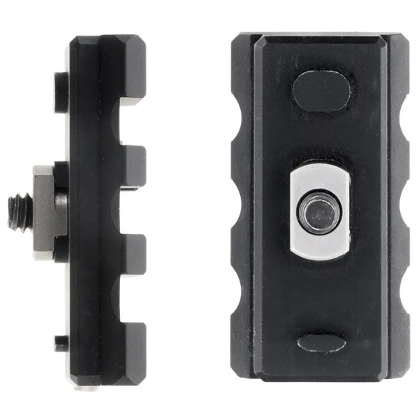 Планка Leapers UTG PRO M-LOK. 3-Slot Picatinny. Black - 23701007