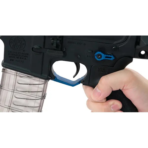 Спускова скоба Leapers AR15 збільшена. Колір - синій - 23701031