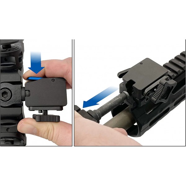 Сошки Leapers UTG Over Bore. 18-28cм. Picatinny - 23701033 Сошки Leapers UTG Over Bore. 18-28cм. Picatinny - 23701033