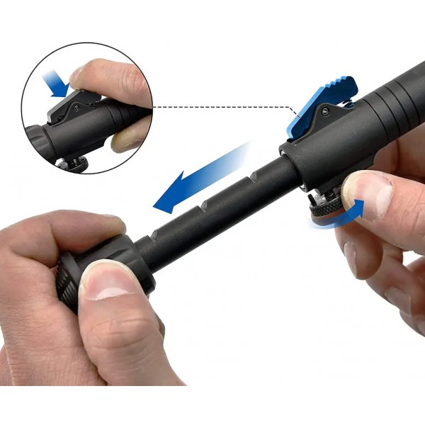 Сошки Leapers UTG Over Bore. 18-28cм. Picatinny - 23701033 Сошки Leapers UTG Over Bore. 18-28cм. Picatinny - 23701033