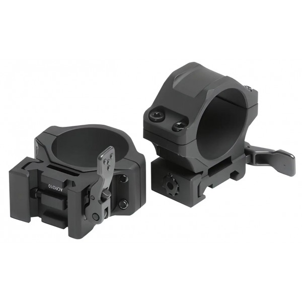 Быстросъемные кольца Leapers UTG Accu-Sync QR. d - 30 мм. Low. Picatinny - 23701041