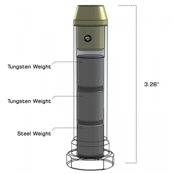 Буфер віддачі Leapers H2 (важкий) UTG для AR-15/M4/M16 - 23701067 Буфер віддачі Leapers H2 (важкий) UTG для AR-15/M4/M16 - 23701067