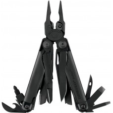 Мультитул Leatherman 831334 Surge-Black. Синтетичний чохол. Подарункова коробка