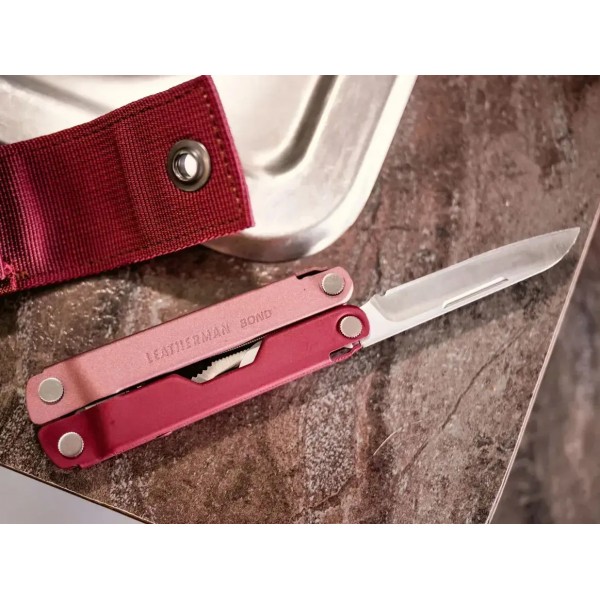 Мультитул Leatherman 833311 Bond Heathered Cranberry - 6193106 Мультитул Leatherman 833311 Bond Heathered Cranberry - 6193106