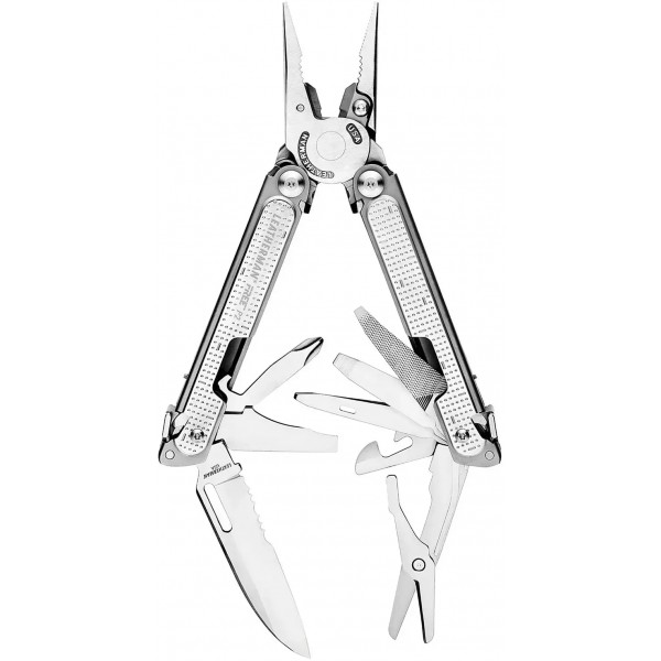 Мультитул Leatherman 832638 Free P2 Silver + чехол - 619315