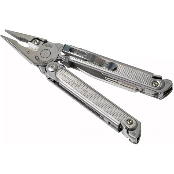 Мультитул Leatherman 832638 Free P2 Silver + чехол - 619315 Мультитул Leatherman 832638 Free P2 Silver + чехол - 619315