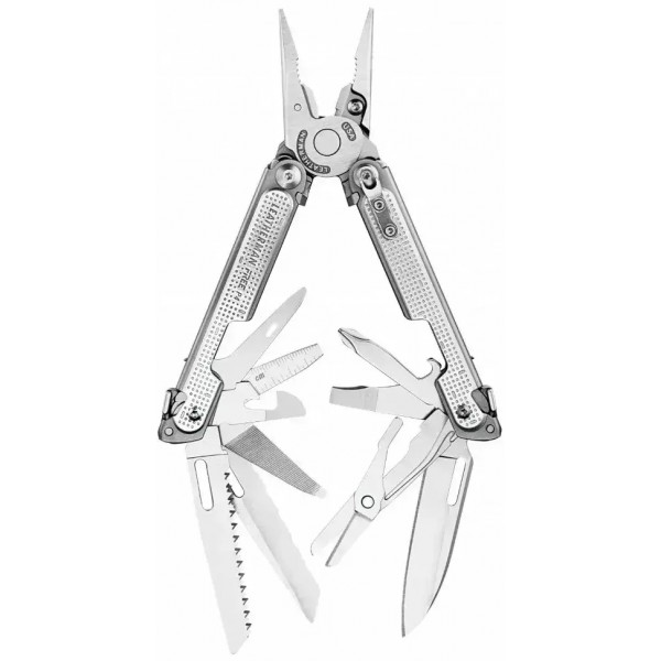 Мультитул Leatherman 832642 Free P4 Silver + чохол - 619316