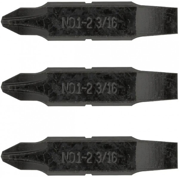 Набір Біт Leatherman 931024 #1-#2 Phillips & 3/16" Flat Screwdriver Bits Black - 619389