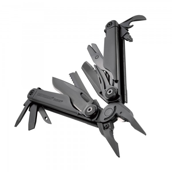 Мультиінструмент LEATHERMAN Surge BLACK, синтетичний чохол, картонна коробка - 831334 Мультиінструмент LEATHERMAN Surge BLACK, синтетичний чохол, картонна коробка - 831334