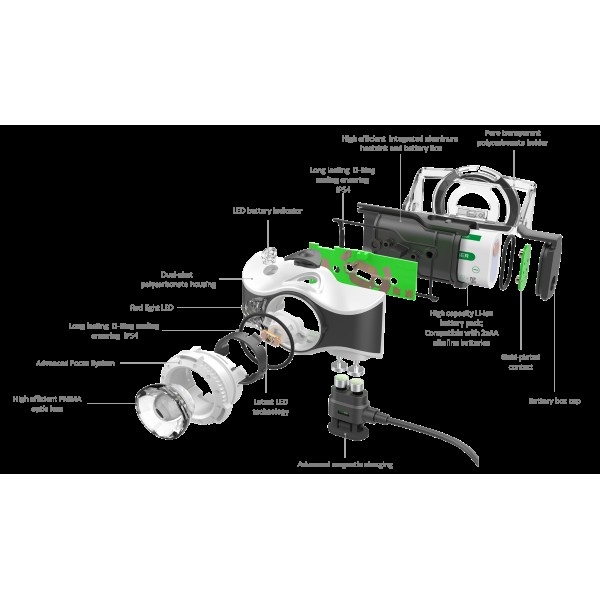 Налобний ліхтар Ledlenser MH7 Black&Gray, заряджається, 600/220/120/20 - 501599 Налобний ліхтар Ledlenser MH7 Black&Gray, заряджається, 600/220/120/20 - 501599