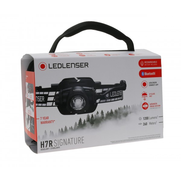 Налобный фонарь LedLenser H7R SIGNATURE , заряжаемый, 1200/700/15 - 502197 Налобный фонарь LedLenser H7R SIGNATURE , заряжаемый, 1200/700/15 - 502197