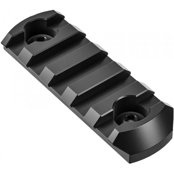 Планка Leofoto Weaver/Picatinny на 5 слотов. M-LOK. Алюминий - 4860021